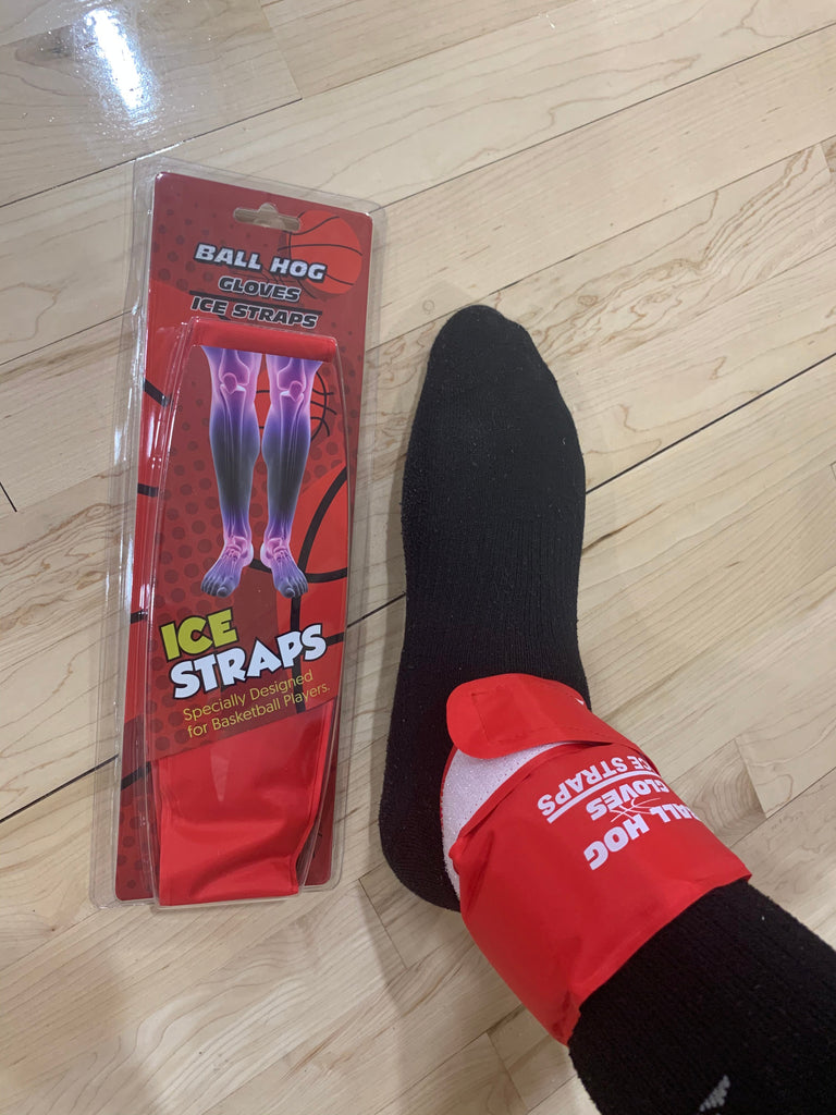 Ball Hog Gloves ICE Straps (Basketball Cold Compression Wraps) BallHogGloves