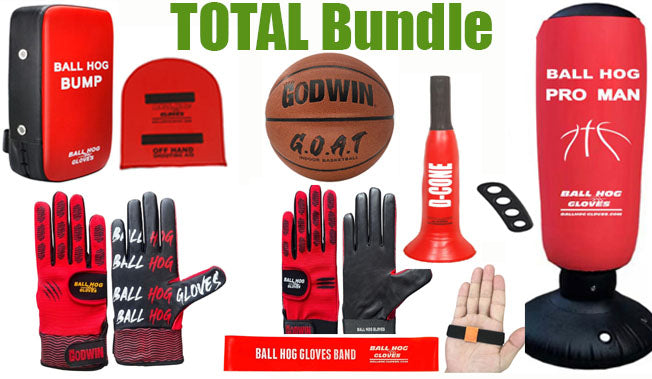 TOTAL BUNDLE (VALUE over $200): 10 Ball Hog Gloves Products BallHogGloves