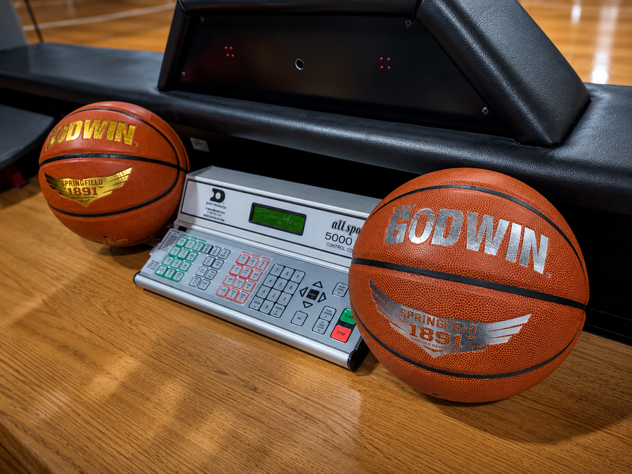 PREORDER (SHIP JULY) GODWIN Springfield 1891 Basketball – Premium Indoor Microfiber Game Ball BallHogGloves