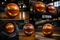 PREORDER (SHIP JULY) GODWIN Springfield 1891 Basketball – Premium Indoor Microfiber Game Ball BallHogGloves