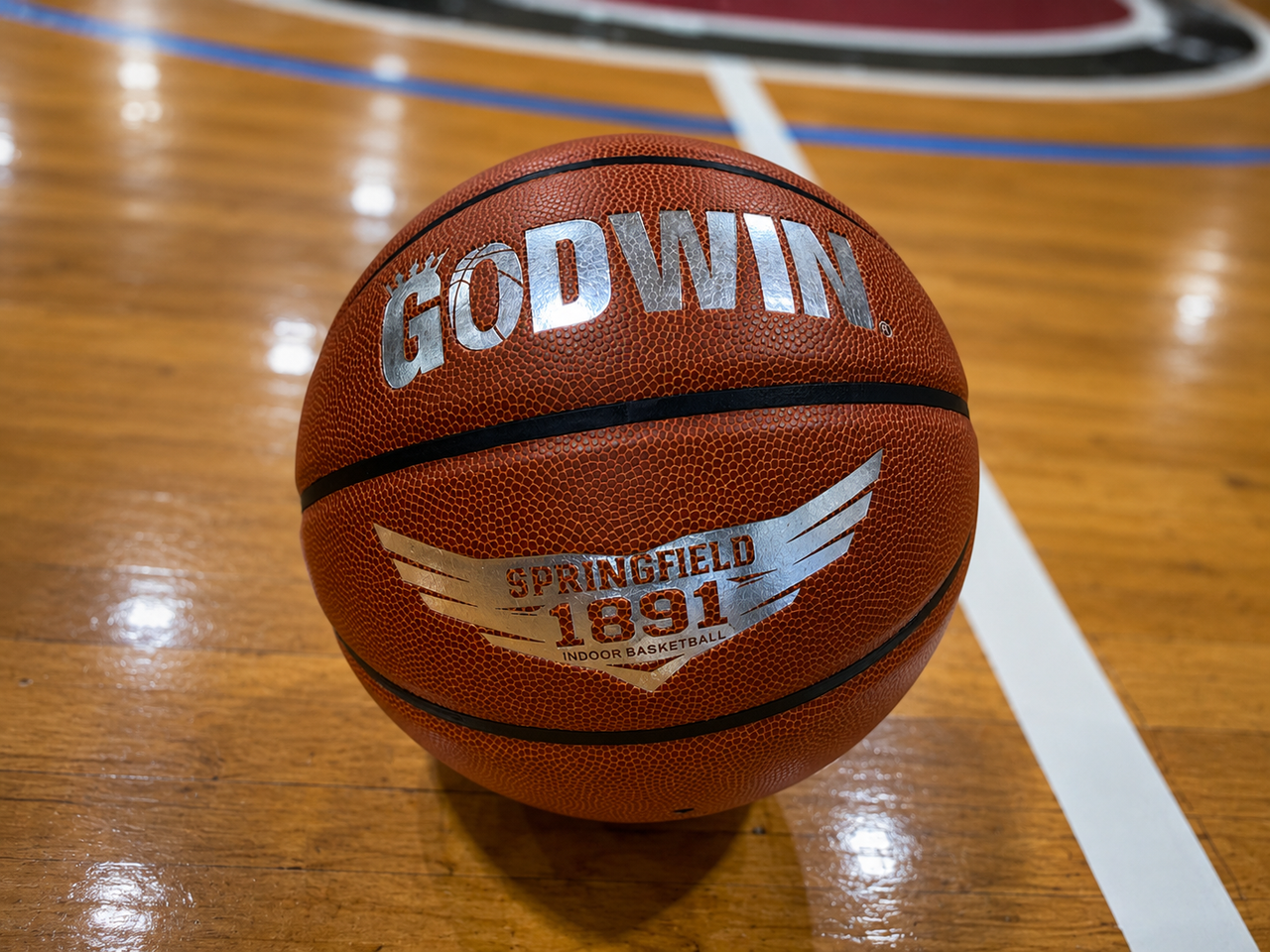 PREORDER (SHIP JULY) GODWIN Springfield 1891 Basketball – Premium Indoor Microfiber Game Ball BallHogGloves