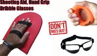 BUNDLE 3:  OFF HAND Shooting Aid, Hand Grip and Dribble Glasses BallHogGloves