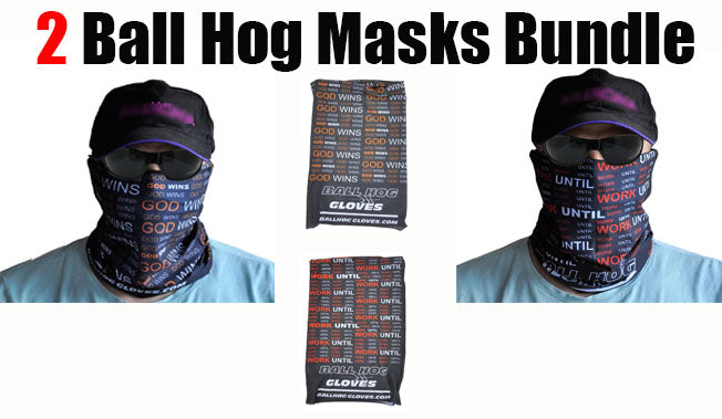 2 Ball Hog Masks BUNDLE
